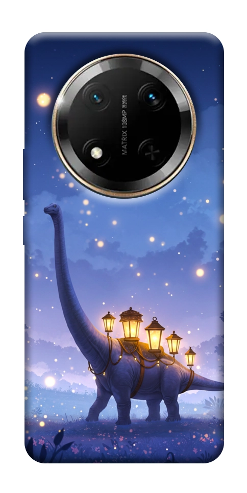 Чехол Lanterns dino для Huawei Honor X9c