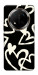 Чехол Black and white hearts для Huawei Honor X9c