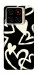 Чехол Black and white hearts для ZTE Blade A56