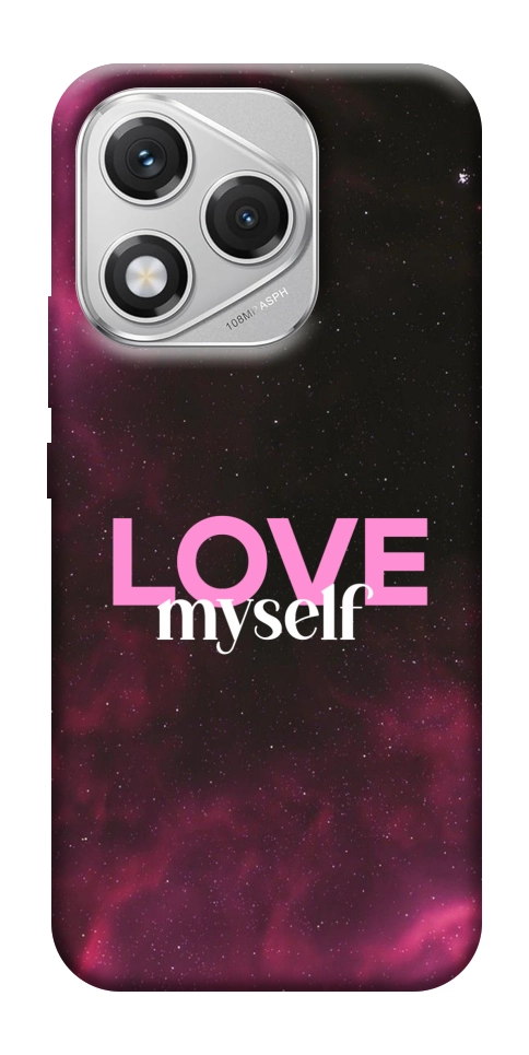 Чехол Love myself для Huawei Honor 400 Lite