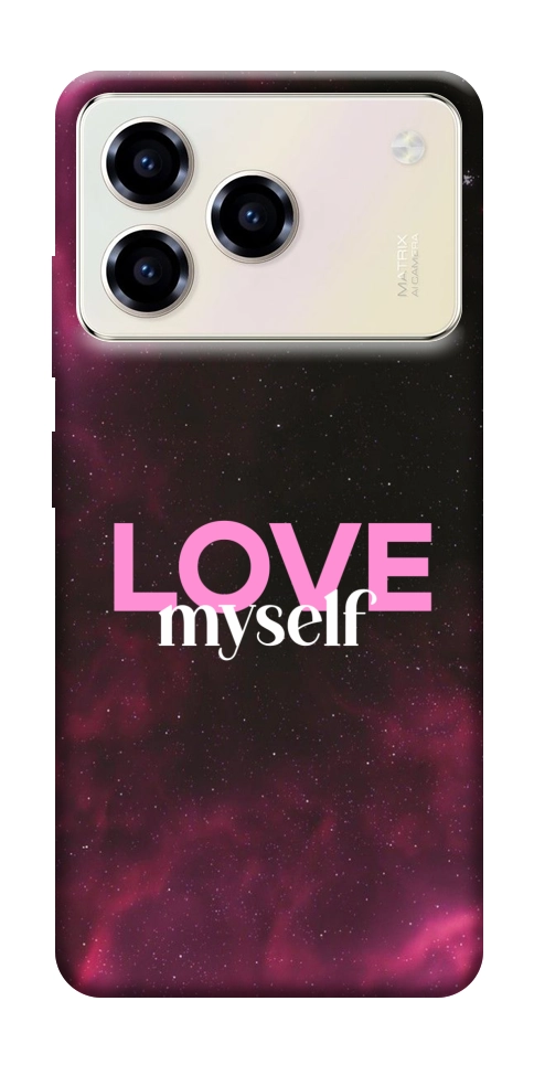 Чехол Love myself для ZTE Blade A76 4G