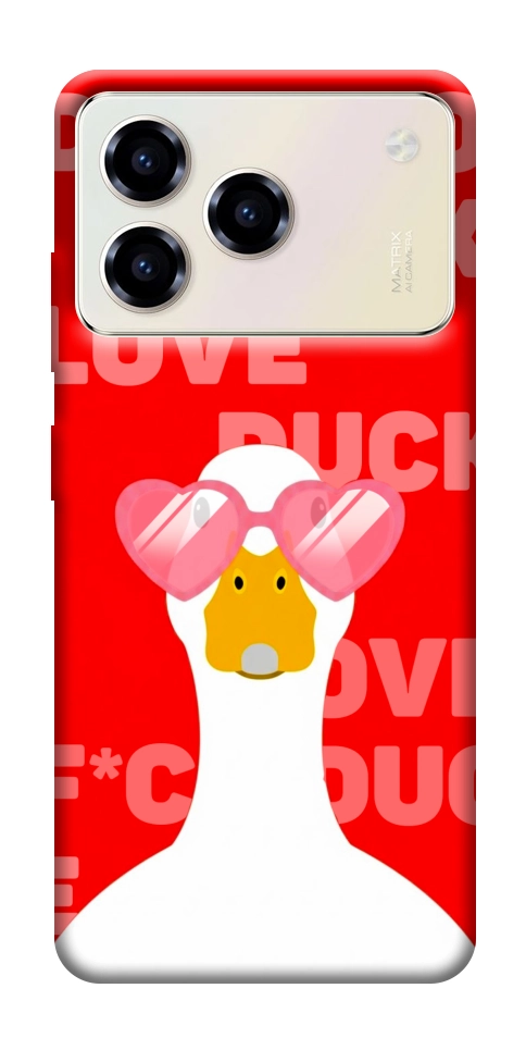 Чехол Lovely duck для ZTE Blade A76 4G