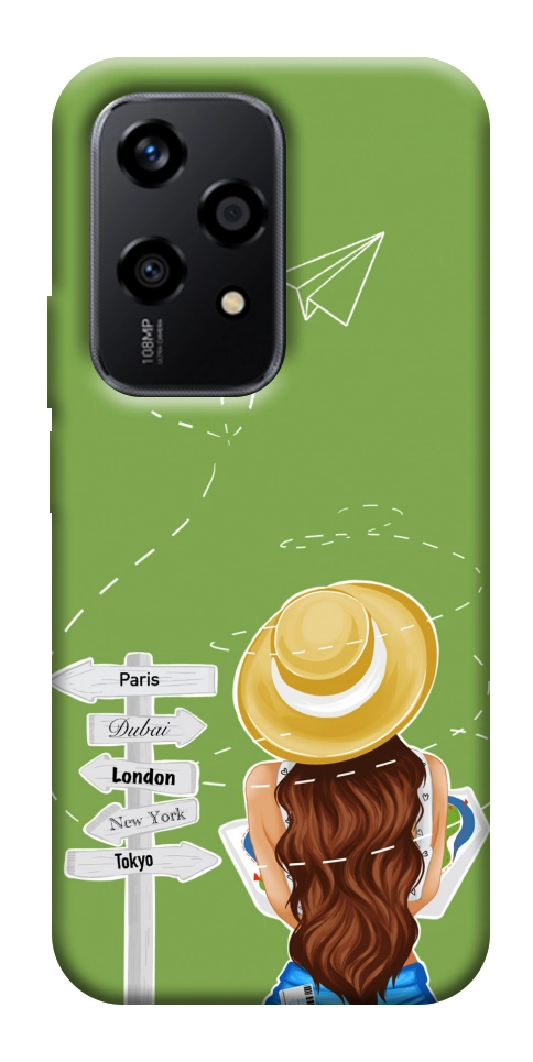 Чехол Travel girl для Huawei Honor 200 Lite