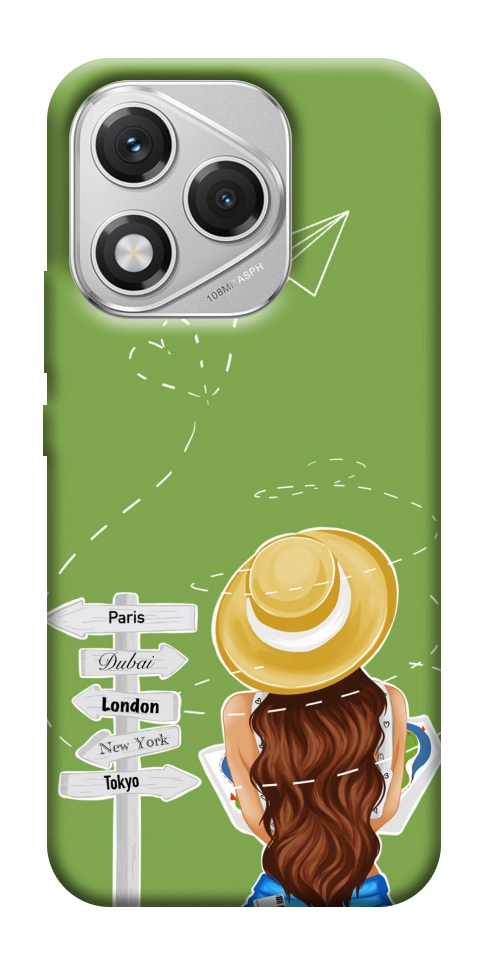 Чехол Travel girl для Huawei Honor 400 Lite