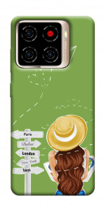 Чохол Travel girl для ZTE Blade A56