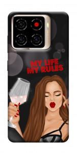 Чохол My life my rules для ZTE Blade A56