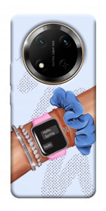Чехол Hello spring для Huawei Honor X9c