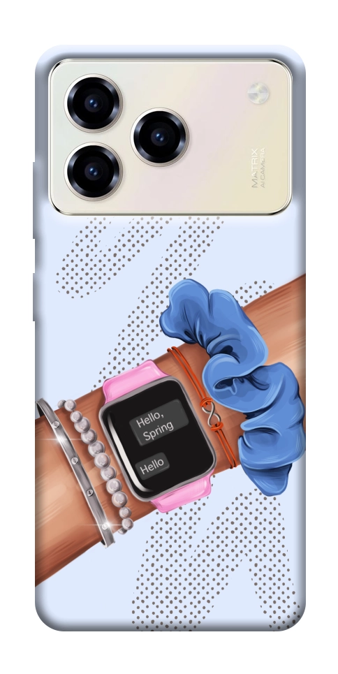 Чохол Hello spring для ZTE Blade A76 4G