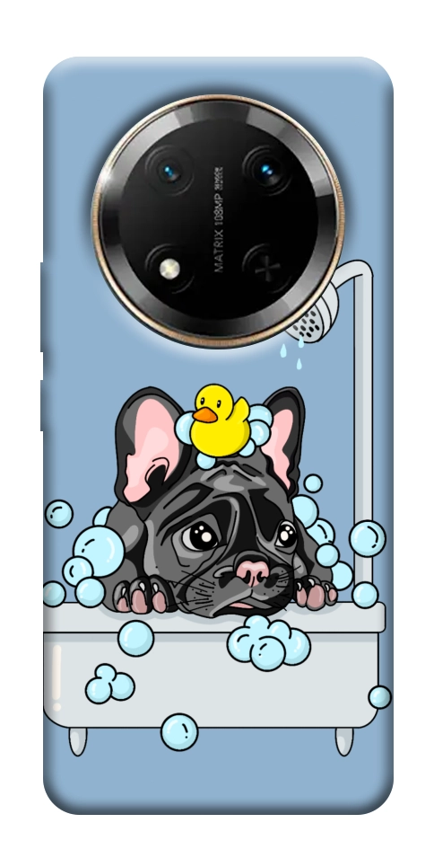 Чехол Dog in shower для Huawei Honor X9c