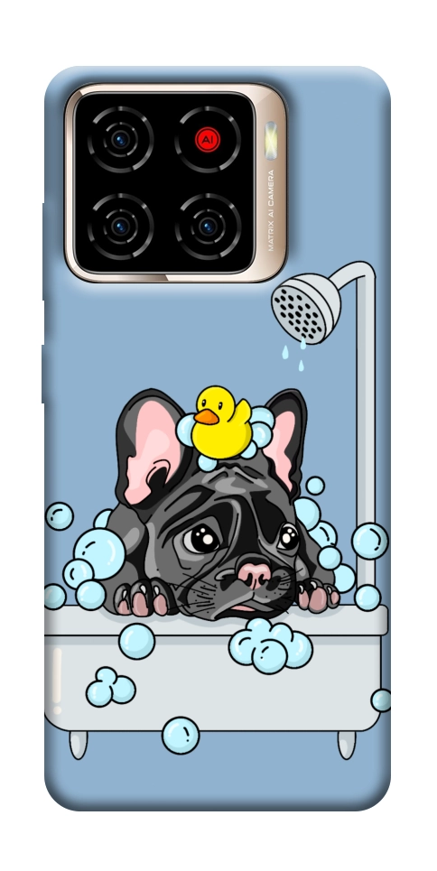 Чехол Dog in shower для ZTE Blade A56