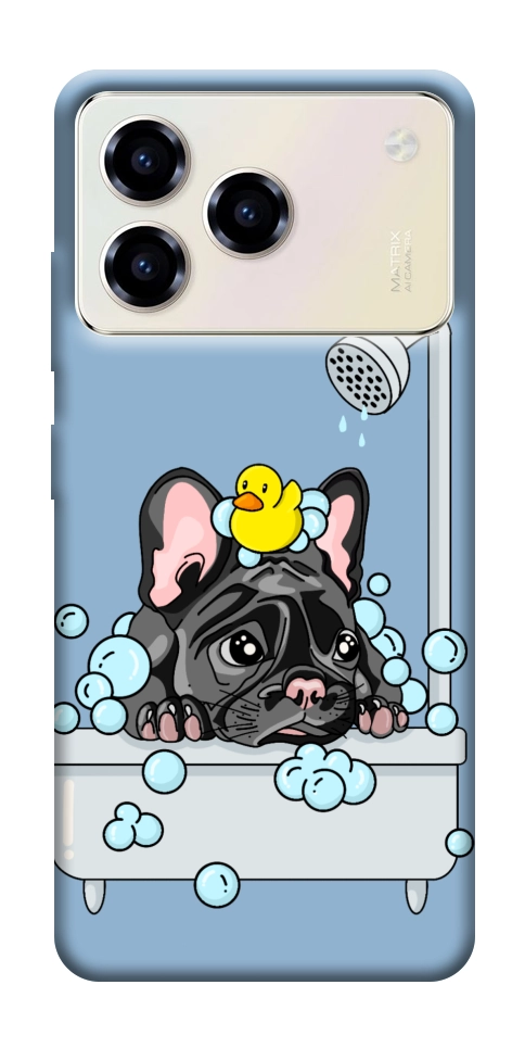 Чехол Dog in shower для ZTE Blade A76 4G