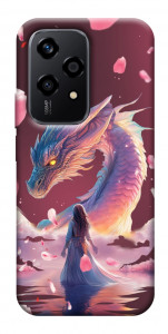 Чехол Girl and dragon для Huawei Honor 200 Lite