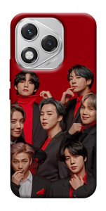 Чохол BTS in red для Huawei Honor 400 Lite