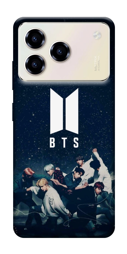Чехол BTS logo для ZTE Blade A76 4G