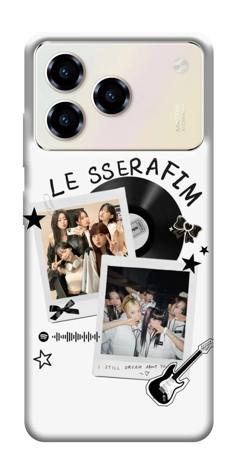 Чехол LE Sserafim для ZTE Blade A76 4G
