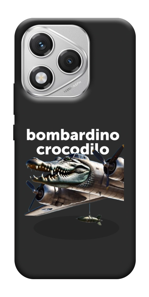 Чехол Bombardino Crocodilo volante для Huawei Honor 400 Lite