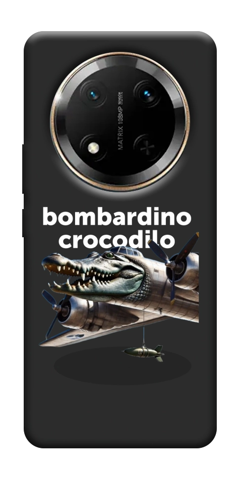 Чехол Bombardino Crocodilo volante для Huawei Honor X9c