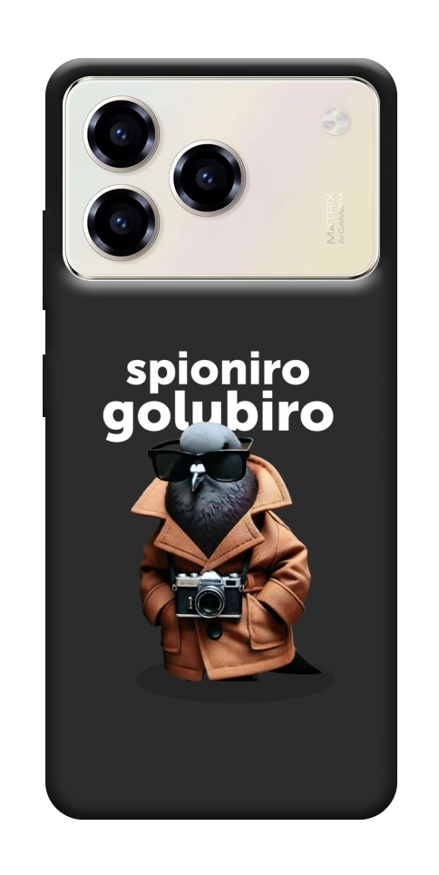Чехол Spioniro Golubiro Segreto для ZTE Blade A76 4G