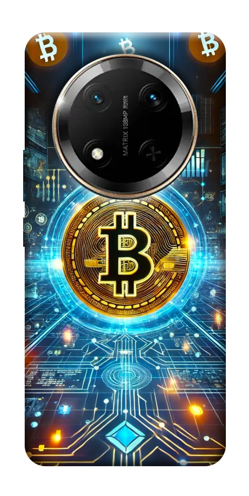 Чехол Neo bitcoin для Huawei Honor X9c