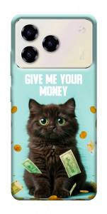 Чохол Money cat для ZTE Blade A76 4G