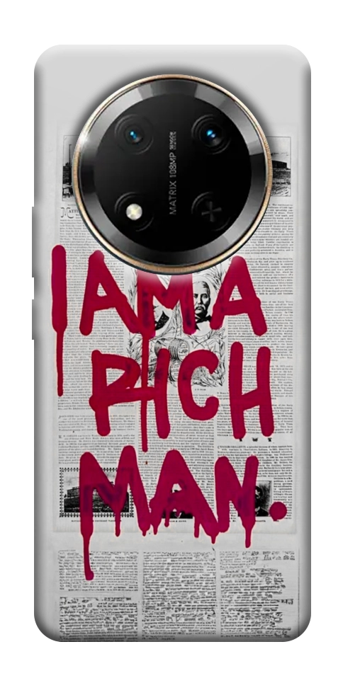 Чехол Mom I am a rich man для Huawei Honor X9c