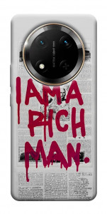Чехол Mom I am a rich man для Huawei Honor X9c