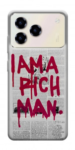 Чохол Mom I am a rich man для ZTE Blade A76 4G