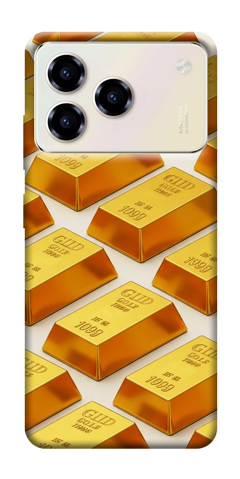 Чехол Gold bars для ZTE Blade A76 4G