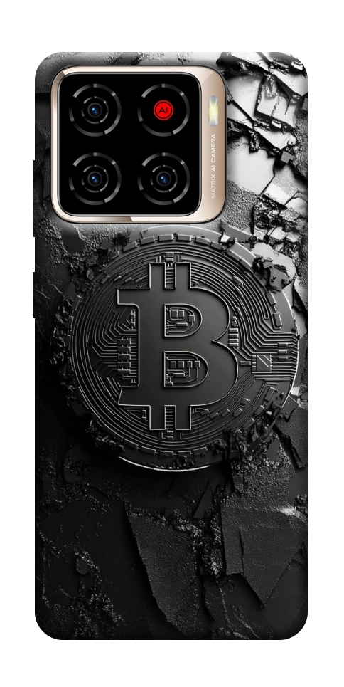 Чехол Dark bitcoin для ZTE Blade A56