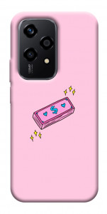 Чехол Simple pink money для Huawei Honor 200 Lite