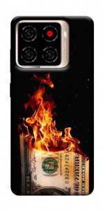 Чохол Money burn для ZTE Blade A56