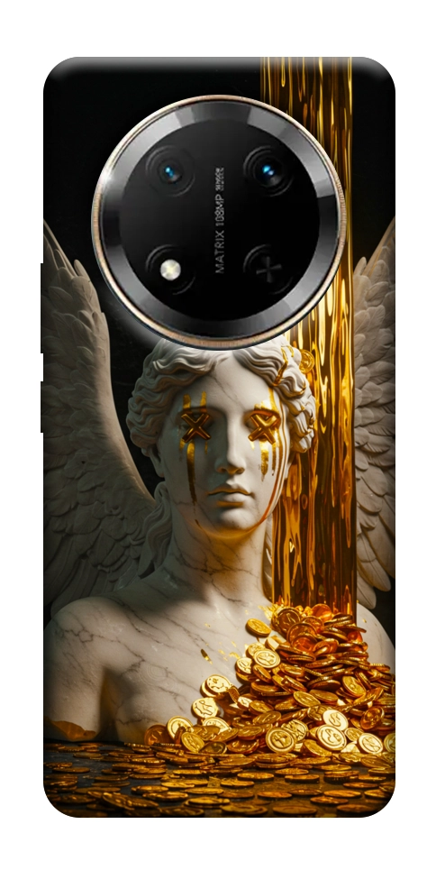 Чехол Gold statue для Huawei Honor X9c