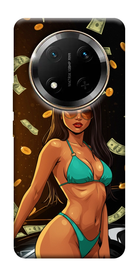 Чехол Money girl для Huawei Honor X9c