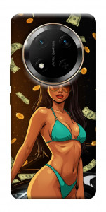 Чехол Money girl для Huawei Honor X9c