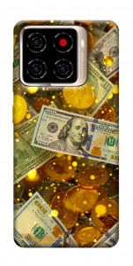 Чохол Gold and dollars для ZTE Blade A56