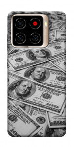 Чохол Dollars background для ZTE Blade A56