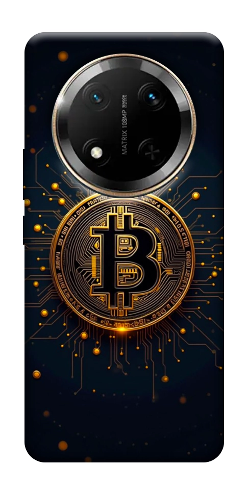 Чехол Bitcoin для Huawei Honor X9c