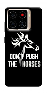 Чохол Dont push the horses для ZTE Blade A56