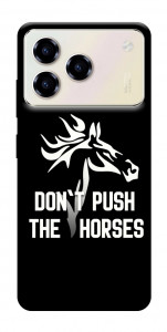 Чехол Dont push the horses для ZTE Blade A76 4G