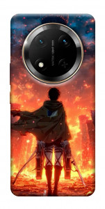 Чехол Attack on titan eren для Huawei Honor X9c