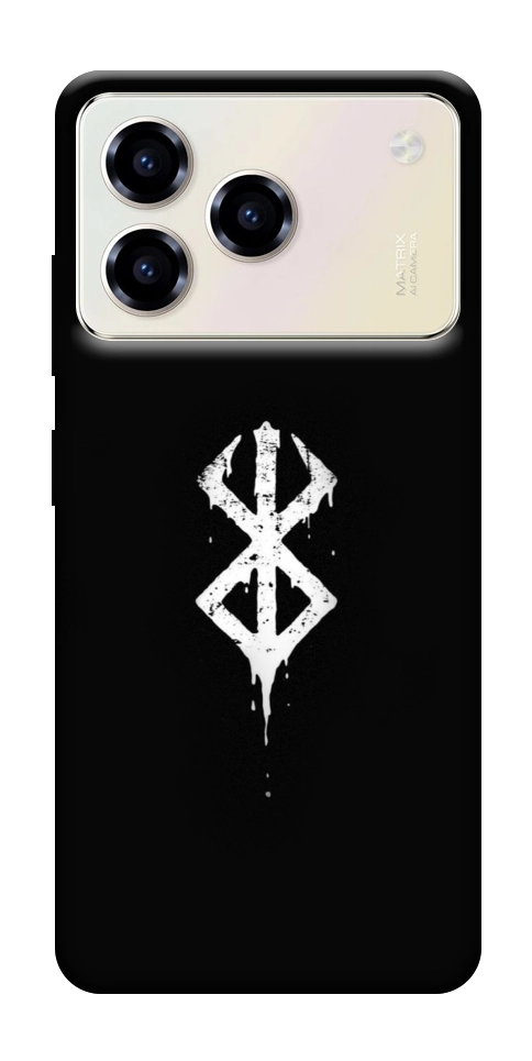 Чехол Berserk logo для ZTE Blade A76 4G