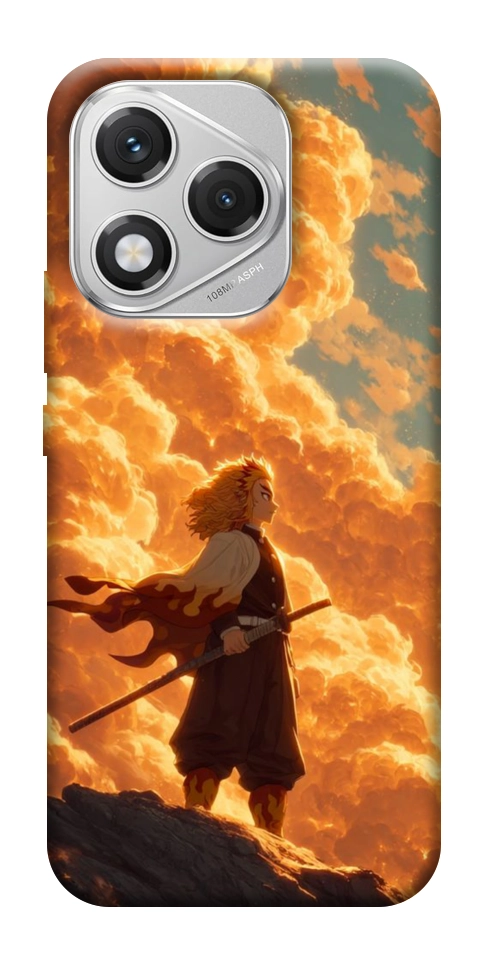 Чехол Demon slayer kyojuro для Huawei Honor 400 Lite