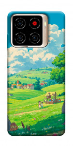 Чохол Miyazaki landscape для ZTE Blade A56