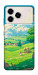 Чехол Miyazaki landscape для ZTE Blade A76 4G