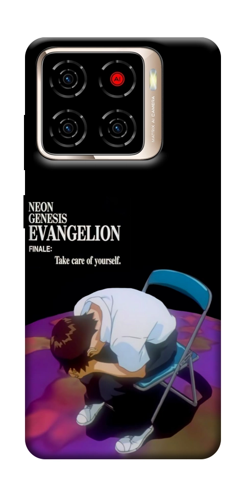 Чехол Shinji sitting in the dark для ZTE Blade A56