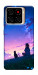 Чехол Space girl and cat для ZTE Blade A56