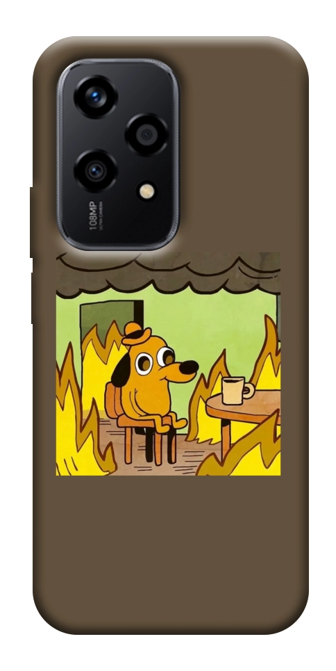 Чехол Dog in the fire для Huawei Honor 200 Lite