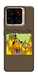 Чехол Dog in the fire для ZTE Blade A56