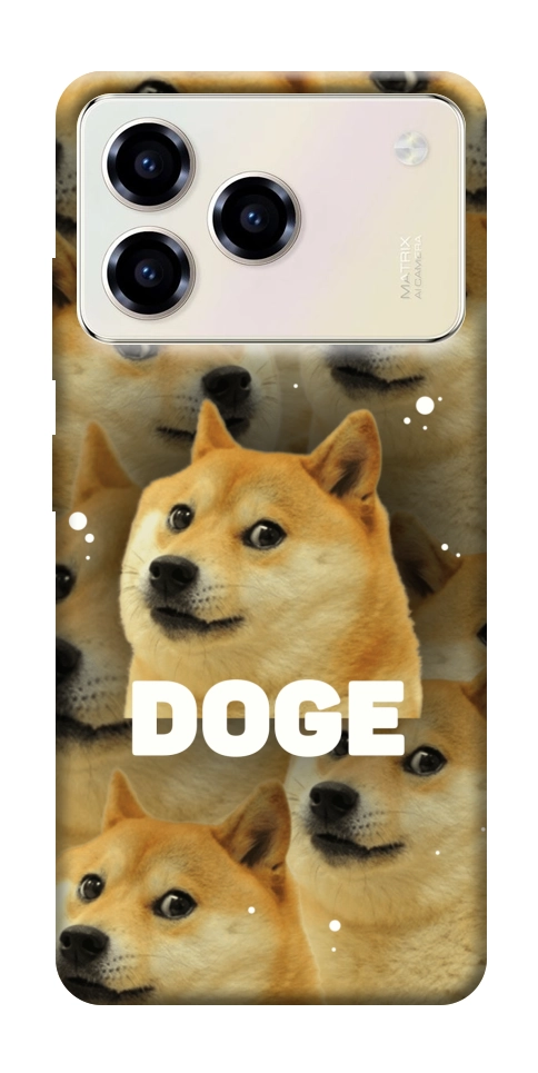Чехол Doge pattern для ZTE Blade A76 4G