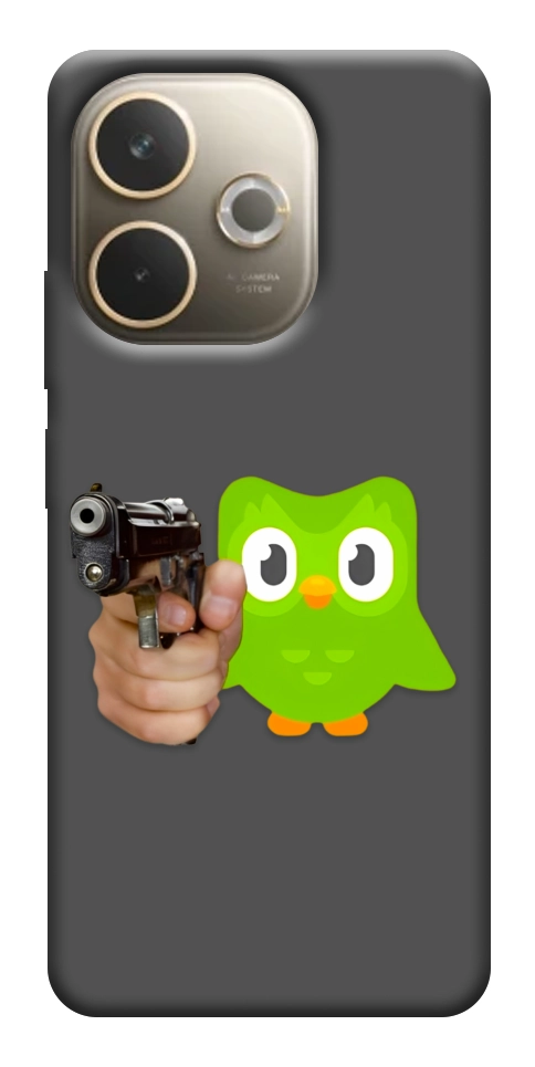 Чехол Duolingo meme для Oppo A5 Pro 4G